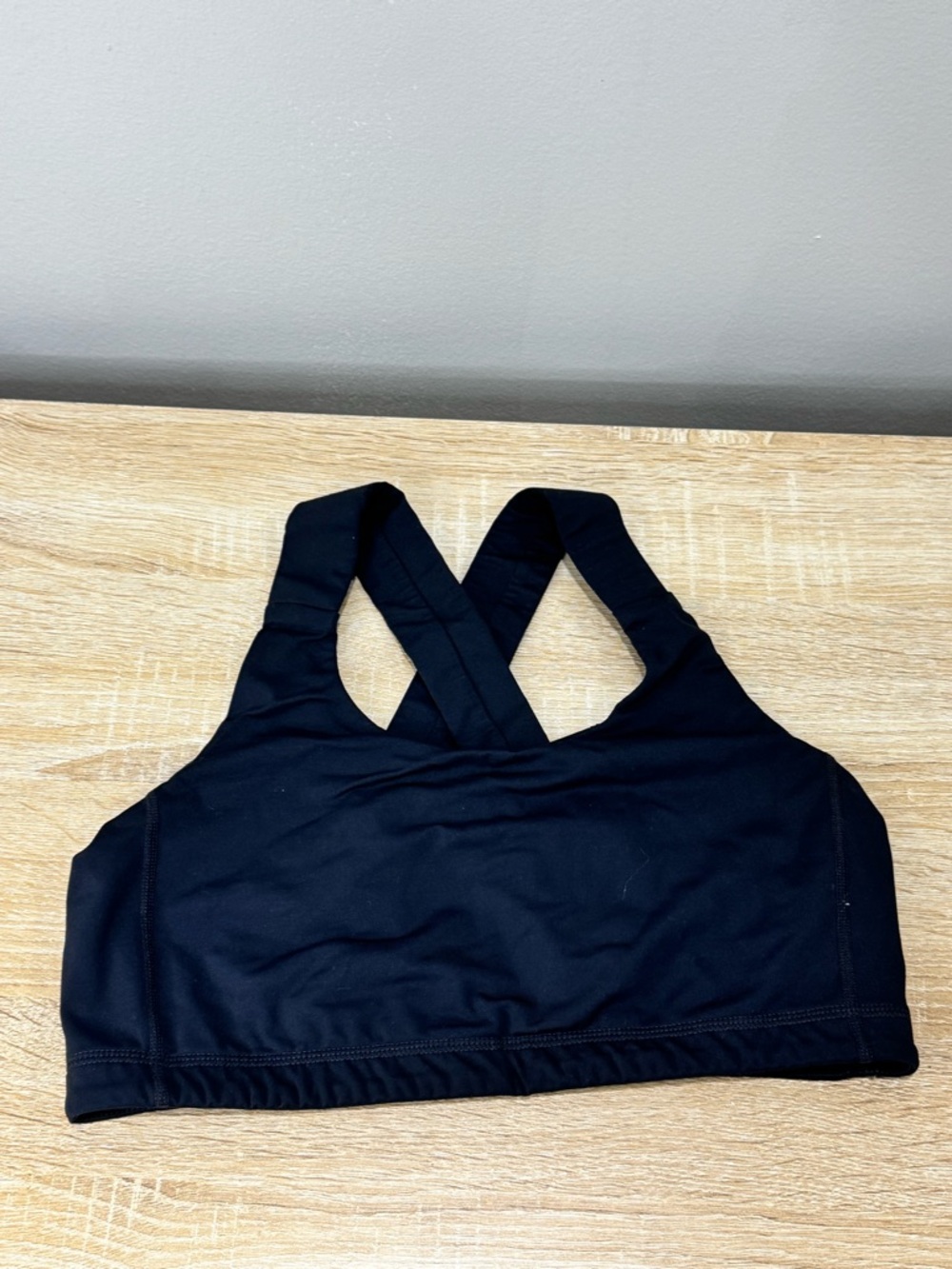 lululemon athletica Black Crisscross Sports Bra